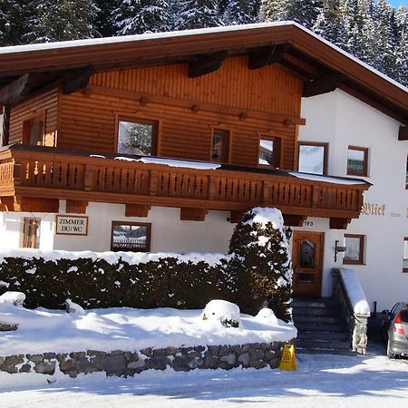 Blick Zum Wasserfall Sankt Leonhard im Pitztal Esterno foto
